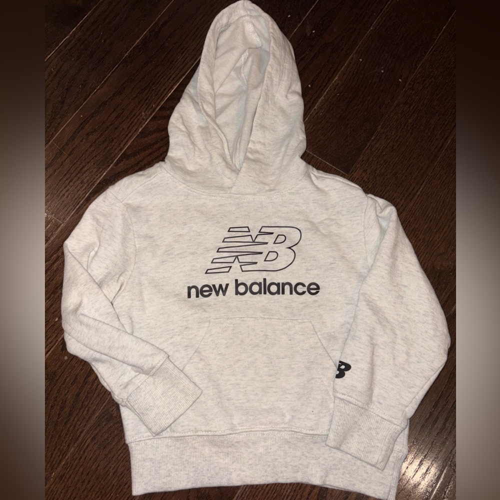 New Balance Light Gray Hoodie